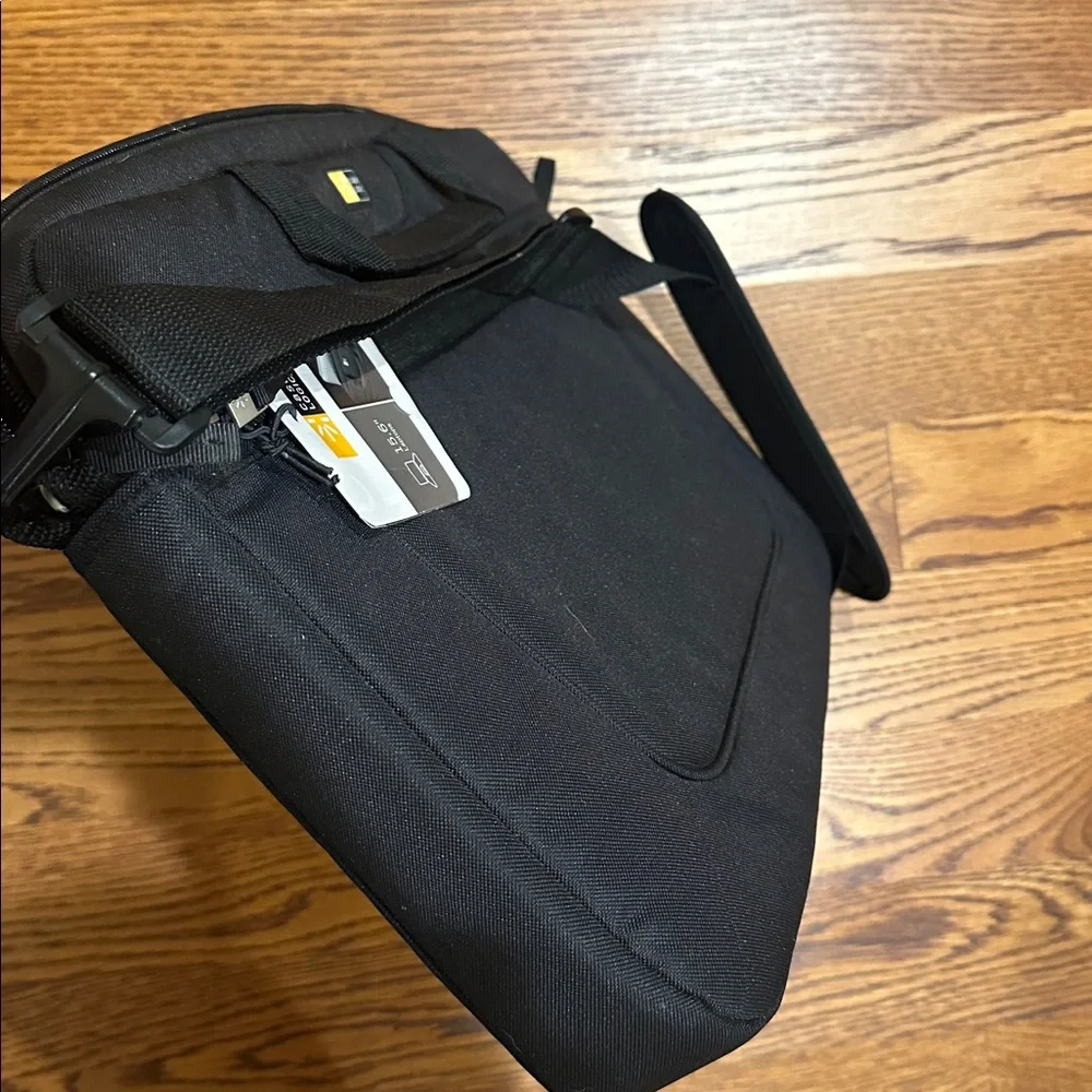 Black Laptop Bag with Shoulder Strap Brand New Discount